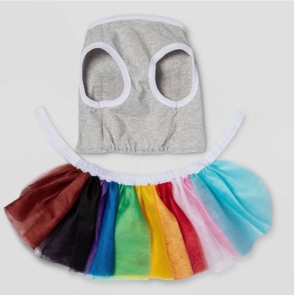 Host Pick!!Everyone Welcome Pride 2 Piece Dog Outfit Top & Tutu Medium Breed NWT - Picture 4 of 7